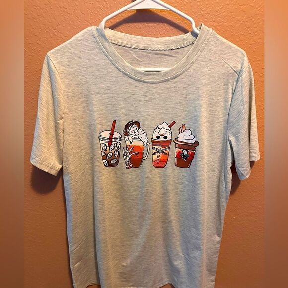 Horror kings coffee cups shirt - Picture 1 of 5